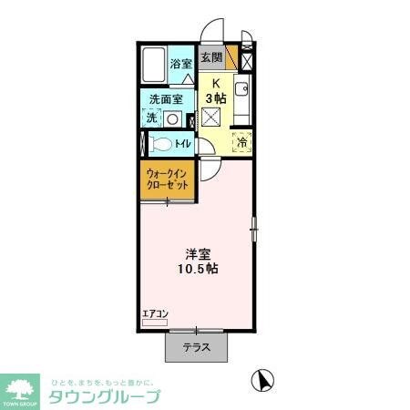 オークヒルの物件間取画像
