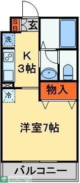 シャングリラの物件間取画像