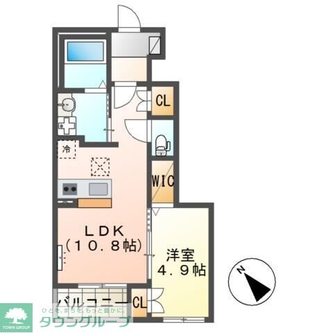 Saliente(サリエンテ)の物件間取画像