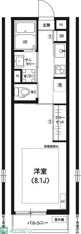 リブリ・エールの物件間取画像