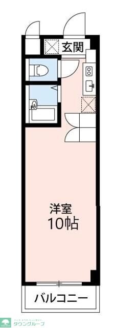 実籾フラッツの物件間取画像