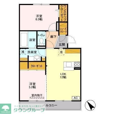 八千代の杜 イーストパークBの物件間取画像