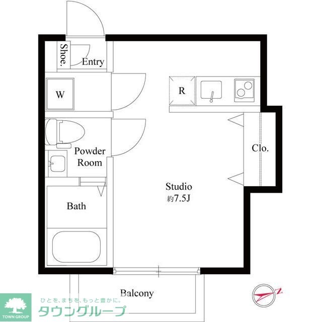 ブランノワール船橋の物件間取画像