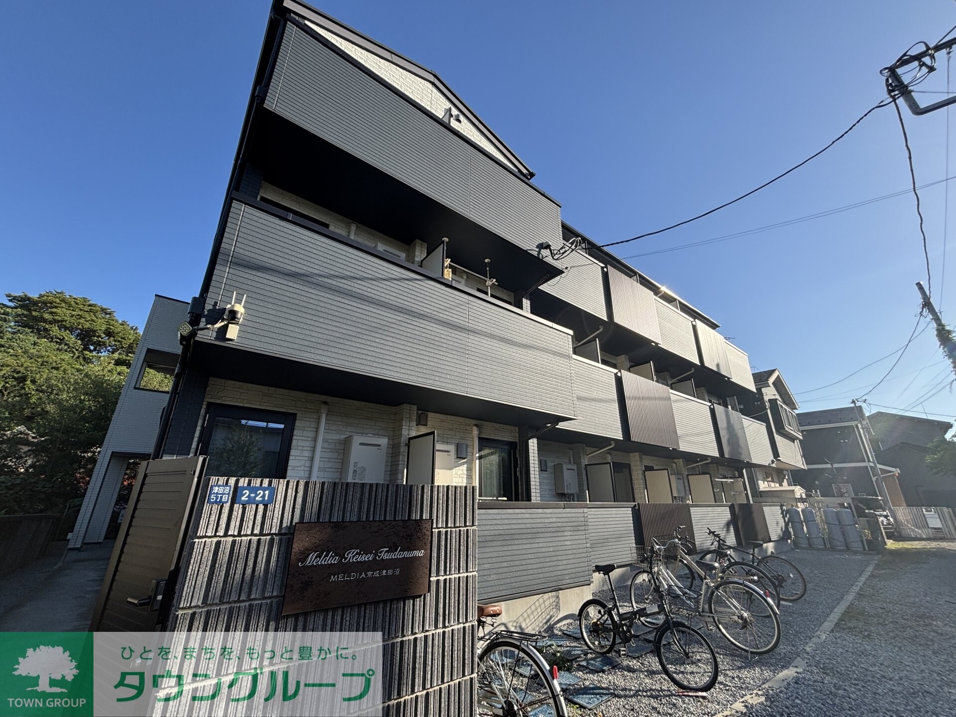 MELDIA京成津田沼の物件外観写真