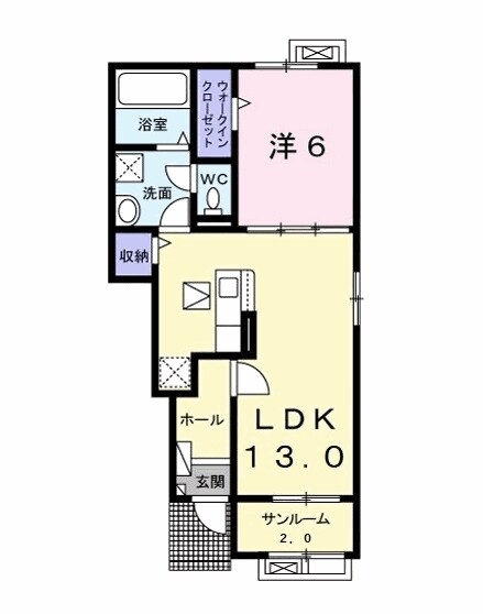 Grace mobara Aの物件間取画像