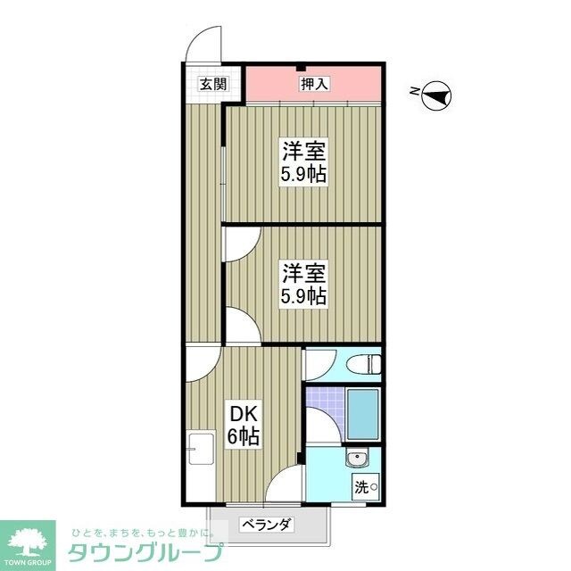 セントラルメゾン茂原の物件間取画像