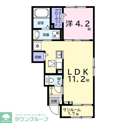 ヒカルサ市原姉ヶ崎ウエストの物件間取画像