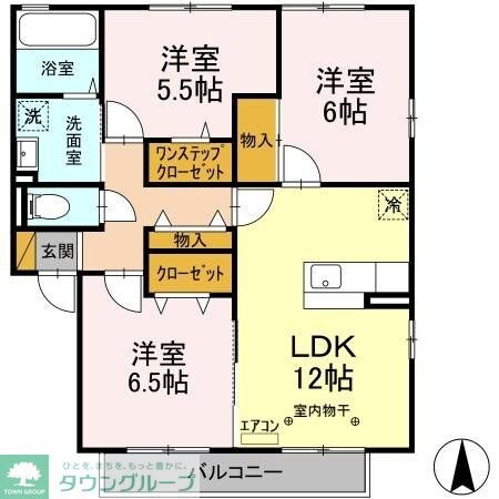クリスタルエトワール の物件間取画像