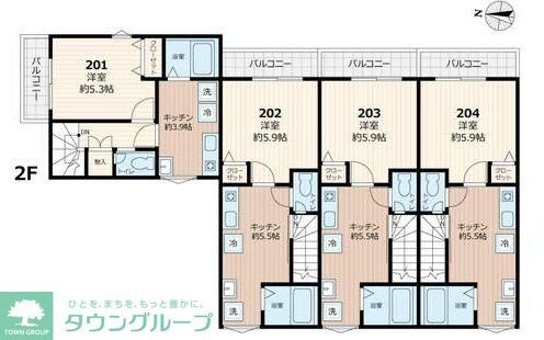パステール・グランおゆみ野の物件間取画像