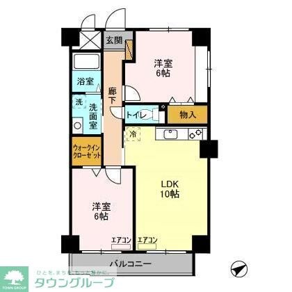 NTマンションの物件間取画像