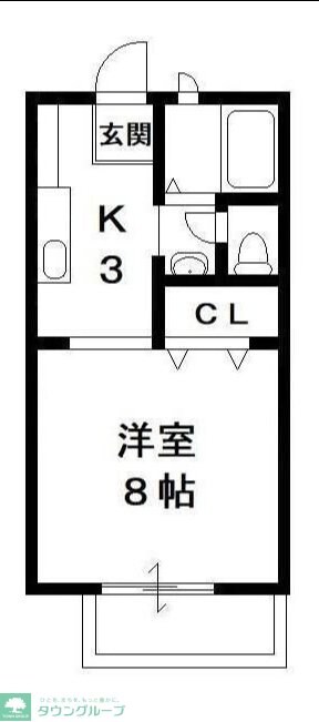 コーポフリーダム の物件間取画像