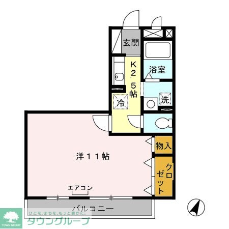 フェリシタ ドゥジェーム・プルミエの物件間取画像