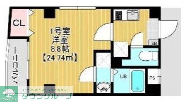コティ港町の物件間取画像