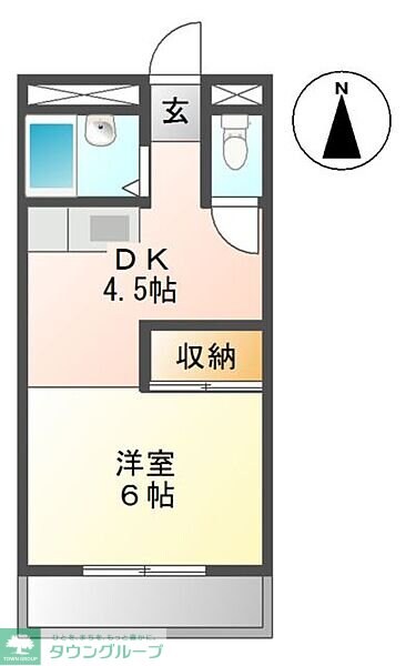 ニュー今井堂マンションの物件間取画像