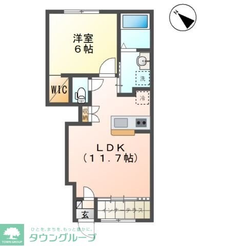 エスペランサの物件間取画像