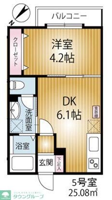 AQUE24の物件間取画像