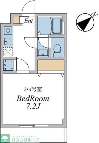 ジェンティーレ幕張本郷の物件間取画像
