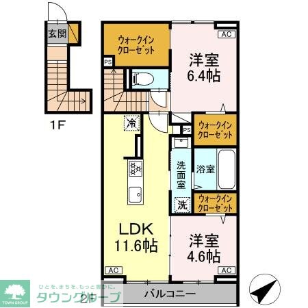 ベルクの物件間取画像