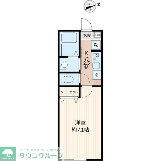 パステールグラン土気の物件間取画像
