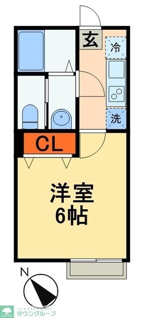 フォルビテッツァ松ヶ丘の物件間取画像