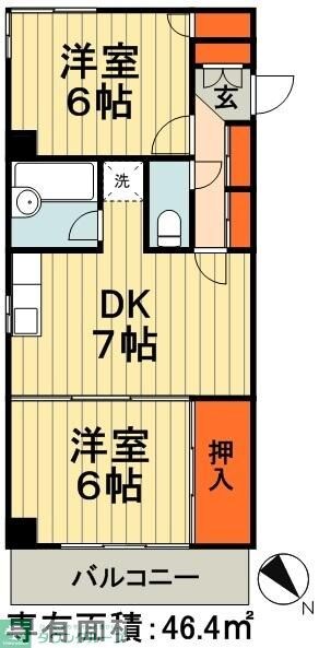 ビジュアルピア の物件間取画像