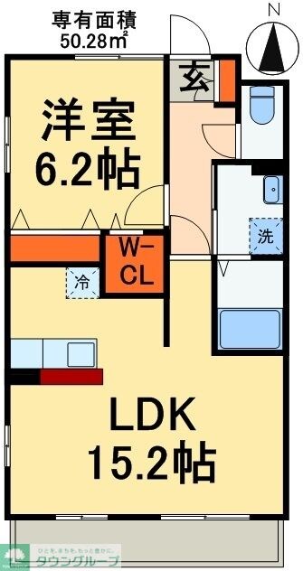 AriaOrchisの物件間取画像