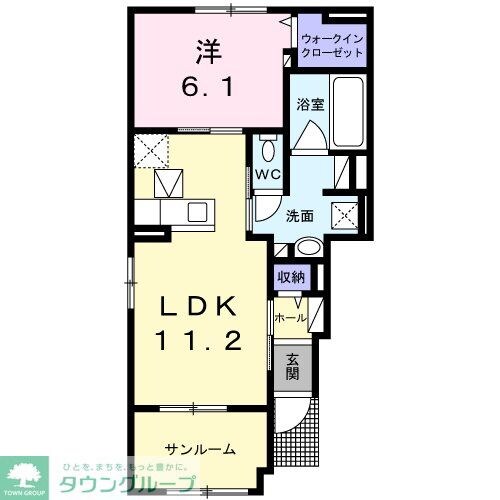 コスモブレッサの物件間取画像