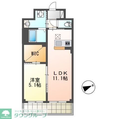 カーネル ベイスの物件間取画像