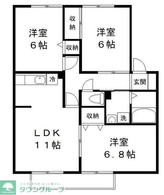 ジョカーレ千葉の物件間取画像