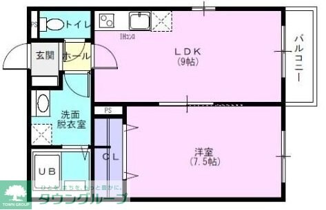 アルプスの物件間取画像