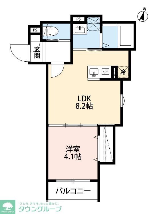 rh Chiba(アールエイチ チバ)の物件間取画像