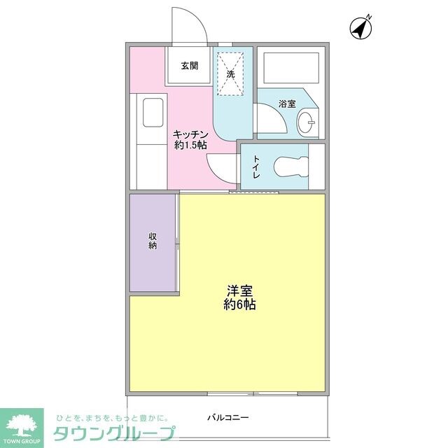 メゾン・ルミエールの物件間取画像