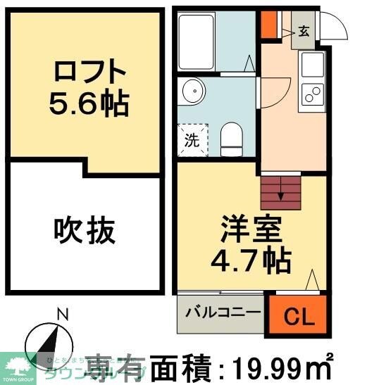 Conne(コンネ)の物件間取画像