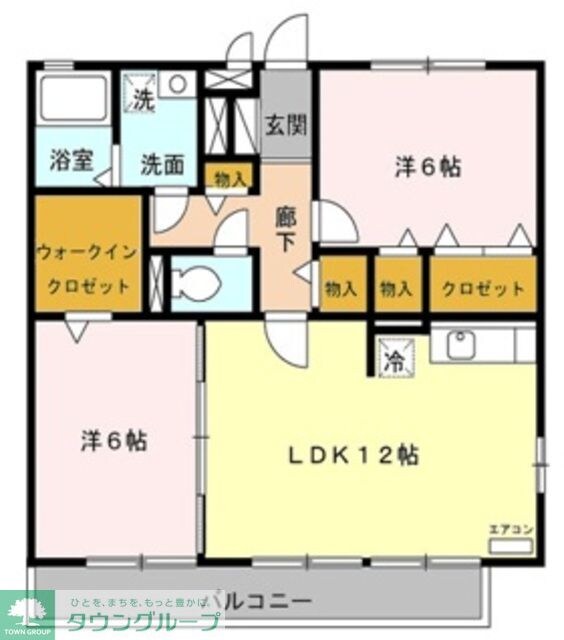 セジュール山の根 の物件間取画像