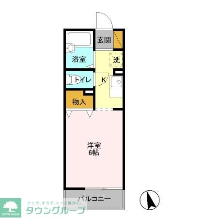 アローンヒルズの物件間取画像