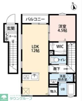 リーブルファイン大森台の物件間取画像