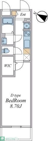 スカイグランデ新千葉の物件間取画像