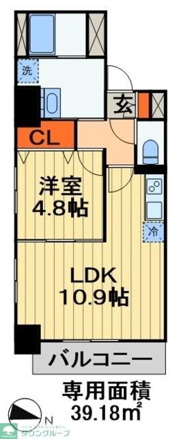 千葉中央・大庄マンションの物件間取画像