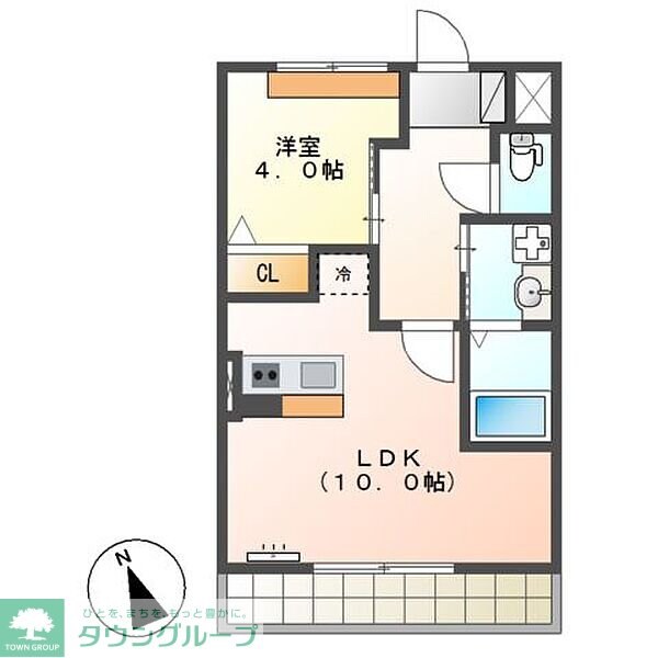 エスポワール幕張の物件間取画像