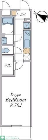 スカイグランデ新千葉の物件間取画像