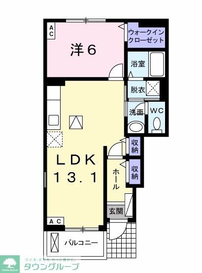 クラシオンの物件間取画像