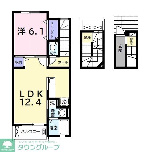 グランド ソレイユの物件間取画像