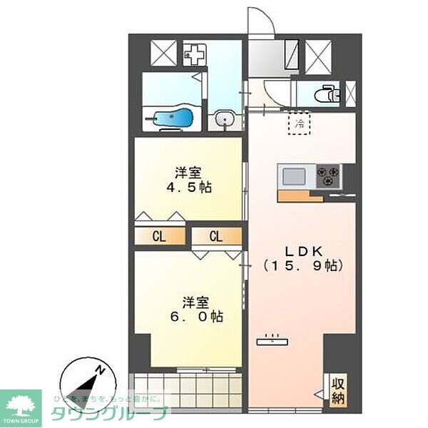 アーバンパレスの物件間取画像