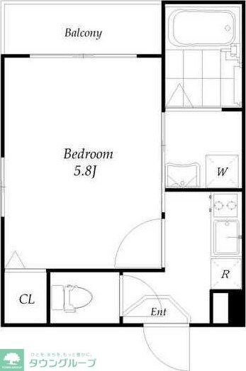 Hx Shinkemigawaの物件間取画像
