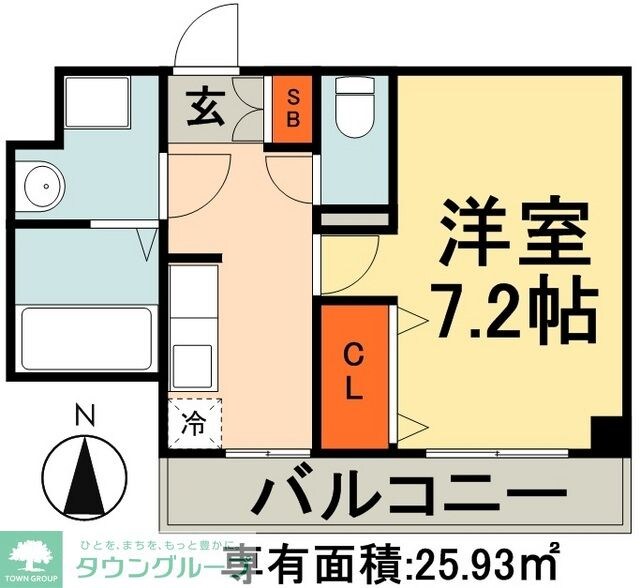 La Douceur千葉中央(ラドゥセール)の物件間取画像