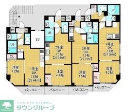 カイテキースVの物件間取画像