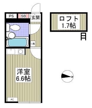 Reno所沢の物件間取画像