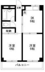 アートけやき台マンションの物件間取画像