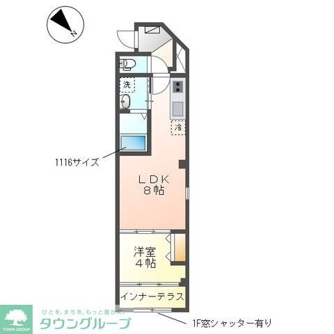 サウダージの物件間取画像
