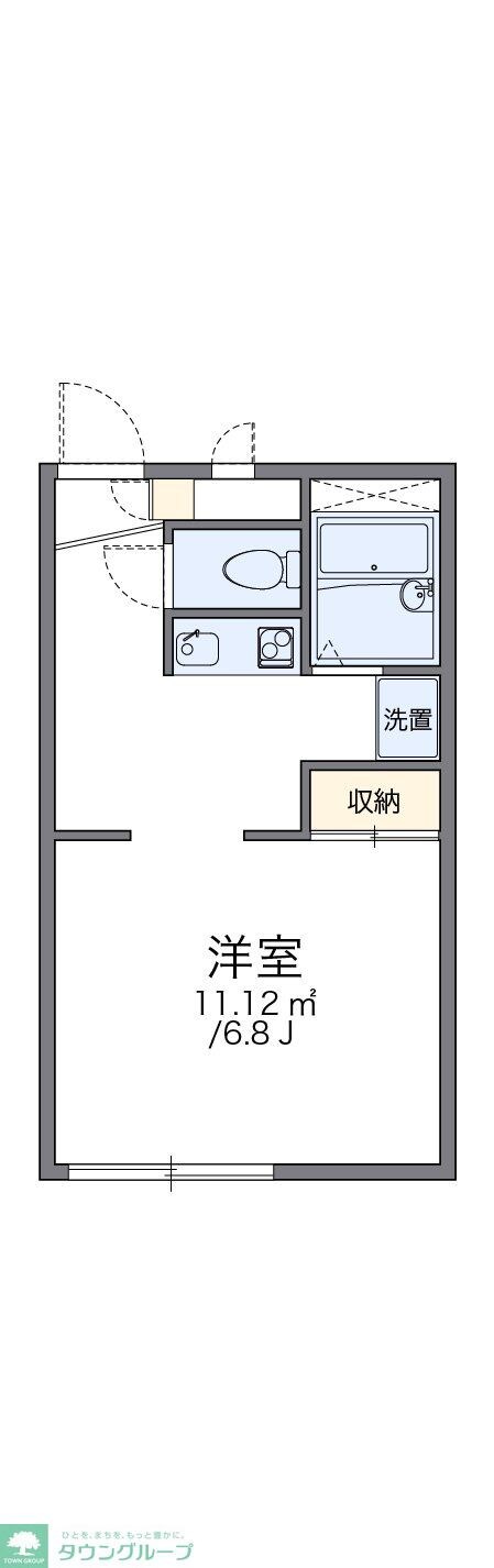 レオパレスM&Yの物件間取画像